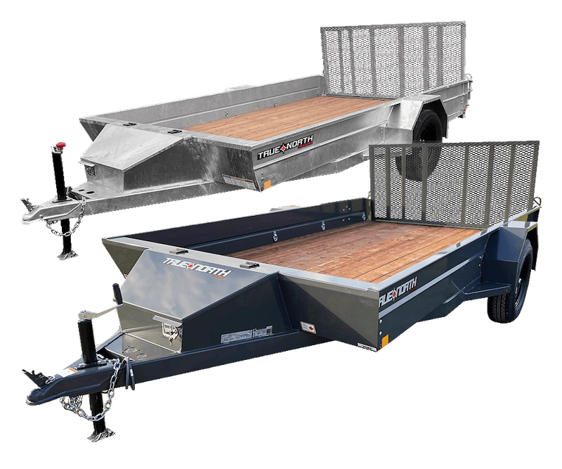 true north trailers solid side utility trailers