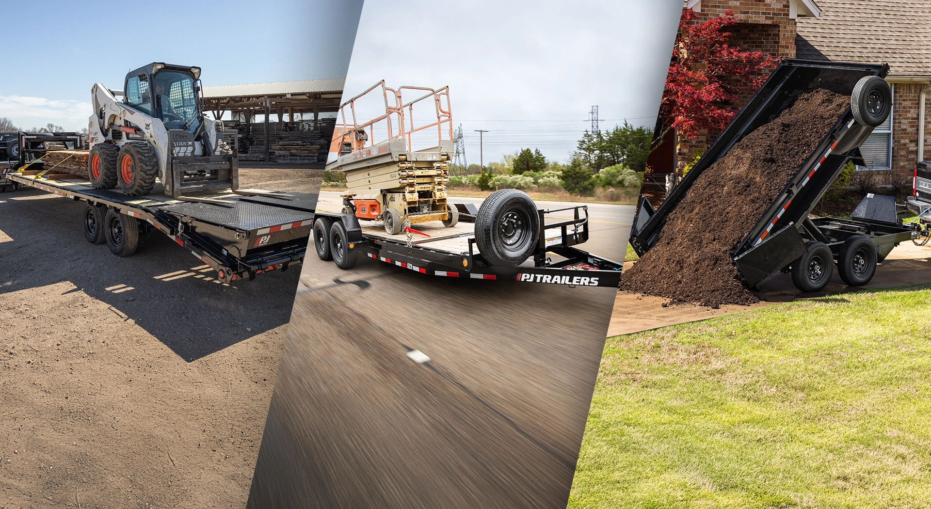 LOAD UP & SAVE SALES EVENT<br><p style="font-size: 16px;">From now until October 31, save $300 to $500 on select PJ trailers built for the toughest jobs.</p>
