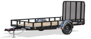 77" Single Axle Channel Utility (U7)